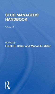 Cover Stud Managers' Handbook, Vol. 19 (eBook, PDF)