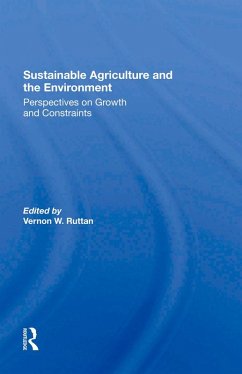 Cover Sustainable Agriculture And The Environment (eBook, PDF)