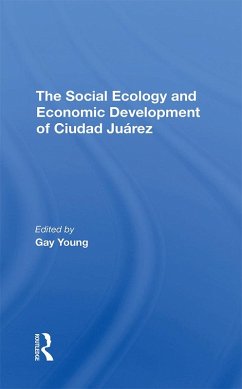 The Social Ecology And Economic Development Of Ciudad Juarez (eBook, PDF) - Young, Gay; Schmidt, Robert H; Martinez, Oscar J; Staudt, Kathleen A