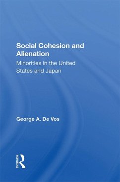 Cover Social Cohesion And Alienation (eBook, ePUB)