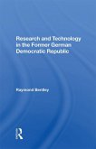 Research And Technology In The Former German Democratic Republic (eBook, ePUB)
