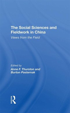 Cover The Social Sciences And Fieldwork In China (eBook, ePUB)