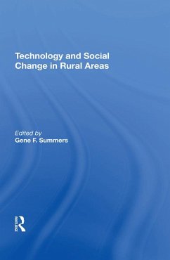 Cover Technology And Social Change In Rural Areas (eBook, ePUB)