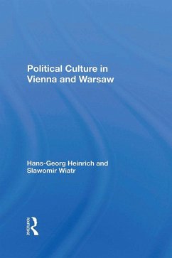 Cover Political Culture In Vienna And Warsaw (eBook, PDF)