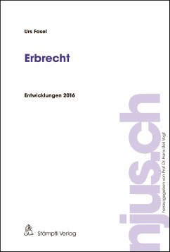 Erbrecht (eBook, PDF) - Fasel, Urs