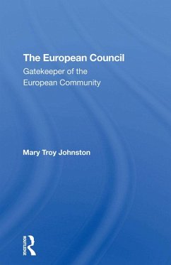 Cover The European Council (eBook, PDF)