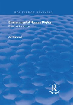 Environmental Human Rights (eBook, ePUB) - Hancock, Jan