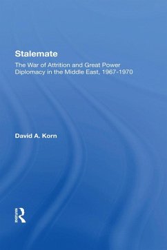 Stalemate (eBook, PDF) - Korn, David A.