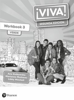 Cover Viva 3 Verde Segunda edición Workbook Pack of 8; .