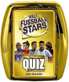 Winning Moves 63360 - Top Trumps Quiz, Welt-Fussballstars, Wissensspiel