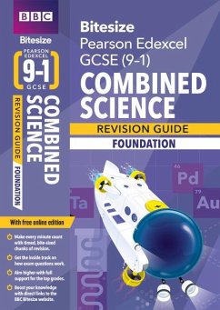 BBC Bitesize Edexcel GCSE Combined Science (Foundation): Revision Guide incl. online edition - for 2025 and 2026 exams