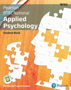 BTEC National Applied Psychology Student Book + Activebook - Harty, Susan;Gledhill, Adam;Barkham, Elizabeth