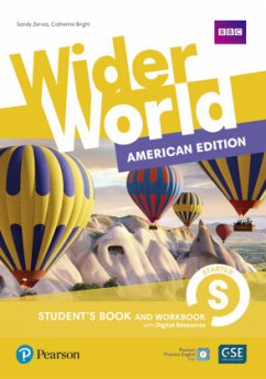 Wider World AmE 1 Student Book & Workbook with PEP Pack, m. 1 Beilage, m. 1 Online-Zugang - Zervas, Sandy;Bright, Catherine;Vassilatou, Tasia