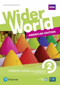 Wider World AmE 3 Student Book & Workbook with PEP Pack, m. 1 Beilage, m. 1 Online-Zugang - Hastings, Bob;McKinlay, Stuart;Edwards, Lynda