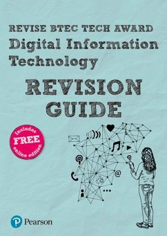 Pearson REVISE BTEC Tech Award Digital Information Technology Revision Guide: incl. online revision - for 2025 and 2026 exams - Jarvis, Alan