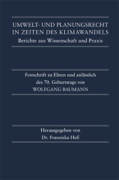 Cover Umwelt- und Planungsrecht in Zeiten des Klimawandels