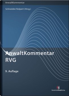 AnwaltKommentar RVG - Fölsch, Peter;Griesel, Carmen;Mock, Peter;Volpert, Joachim