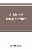 A history of Roman literature