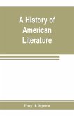 A history of American literature
