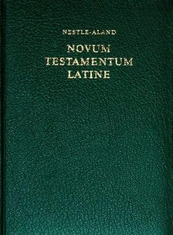 Nestle-Aland Novum Testamentum Latine (Hardcover)