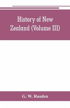 Cover History of New Zealand (Volume III)