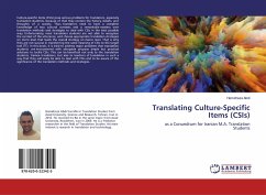 Translating Culture-Specific Items (CSIs)