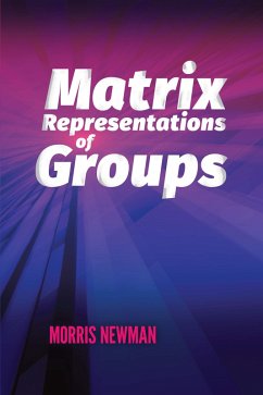 Cover Matrix Representations of Groups (eBook, ePUB)