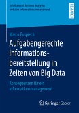 Aufgabengerechte Informationsbereitstellung in Zeiten von Big Data (eBook, PDF)