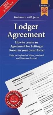 Cover Lodger Agreement Form Pack