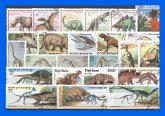 50 verschiedene Briefmarken Dinosaurier