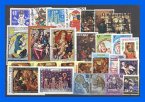 50 verschiedene Briefmarken Weihnachten