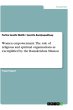 Women empowerment. The role of... - Bild 1