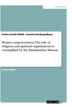 Women empowerment. The role of religious and spiritual organisations as exemplified by the Ramakrishna Mission - Bandyopadhyay, Susmita;Mallik, Partha Sarathi