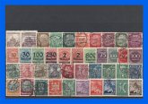 50 verschiedene Briefmarken Deutsches Reich: 3. Reich