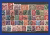 50 verschiedene Briefmarken Deutsches Reich