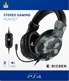 PS4 Stereo Gaming Headset V3 (camo grün)