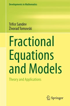 Fractional Equations and Models - Sandev, Trifce;Tomovski, Zivorad