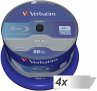 4x50 Verbatim BD-R Blu-Ray 25GB 6x... - Bild 1