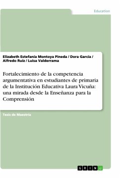 Fortalecimiento de la competencia argumentativa en estudiantes de primaria de la Institución Educativa Laura Vicuña: una mirada desde la Enseñanza para la Comprensión