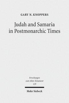 Cover Judah and Samaria in Postmonarchic Times (eBook, PDF)