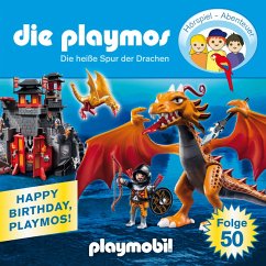 Die Playmos - Das Original Playmobil Hörspiel, Folge 50: Die heiße Spur der Drachen (MP3-Download) - Rost, Simon X.; Fickel, Florian