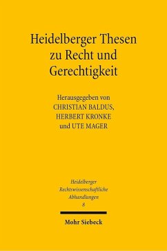 Heidelberger Thesen zu Recht und Gerechtigkeit (eBook, PDF)