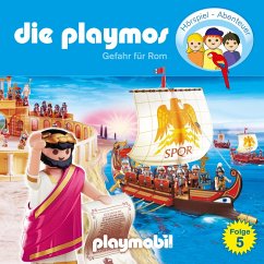Die Playmos - Das Original Playmobil Hörspiel, Folge 5: Gefahr für Rom (MP3-Download) - Rost, Simon X.; Fickel, Florian
