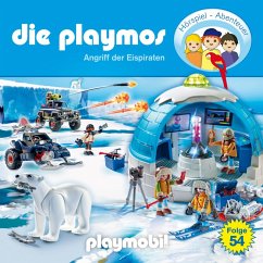 Die Playmos - Das Original Playmobil Hörspiel, Folge 54: Angriff der Eispiraten (MP3-Download) - Bredel, David; Fickel, Florian