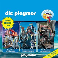 Die Playmos - Das Original Playmobil Hörspiel, Die große Ritter-Box, Folgen 2, 8, 20 (MP3-Download) - Rost, Simon X.; Fickel, Florian