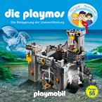 Die Playmos - Das Original Playmobil Hörspiel, Folge 55: Die Belagerung der Löwenritterburg (MP3-Download)