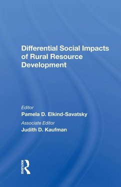 Cover Differential Social Impacts of Rural Resource Development (eBook, PDF)