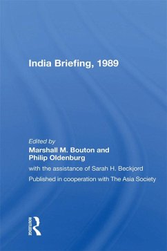 India Briefing, 1989 (eBook, ePUB) - Bouton, Marshall M.