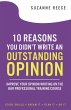 10 Reasons You Didn't Write an... - Bild 1