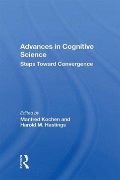 Advances In Cognitive Science (eBook, ePUB)